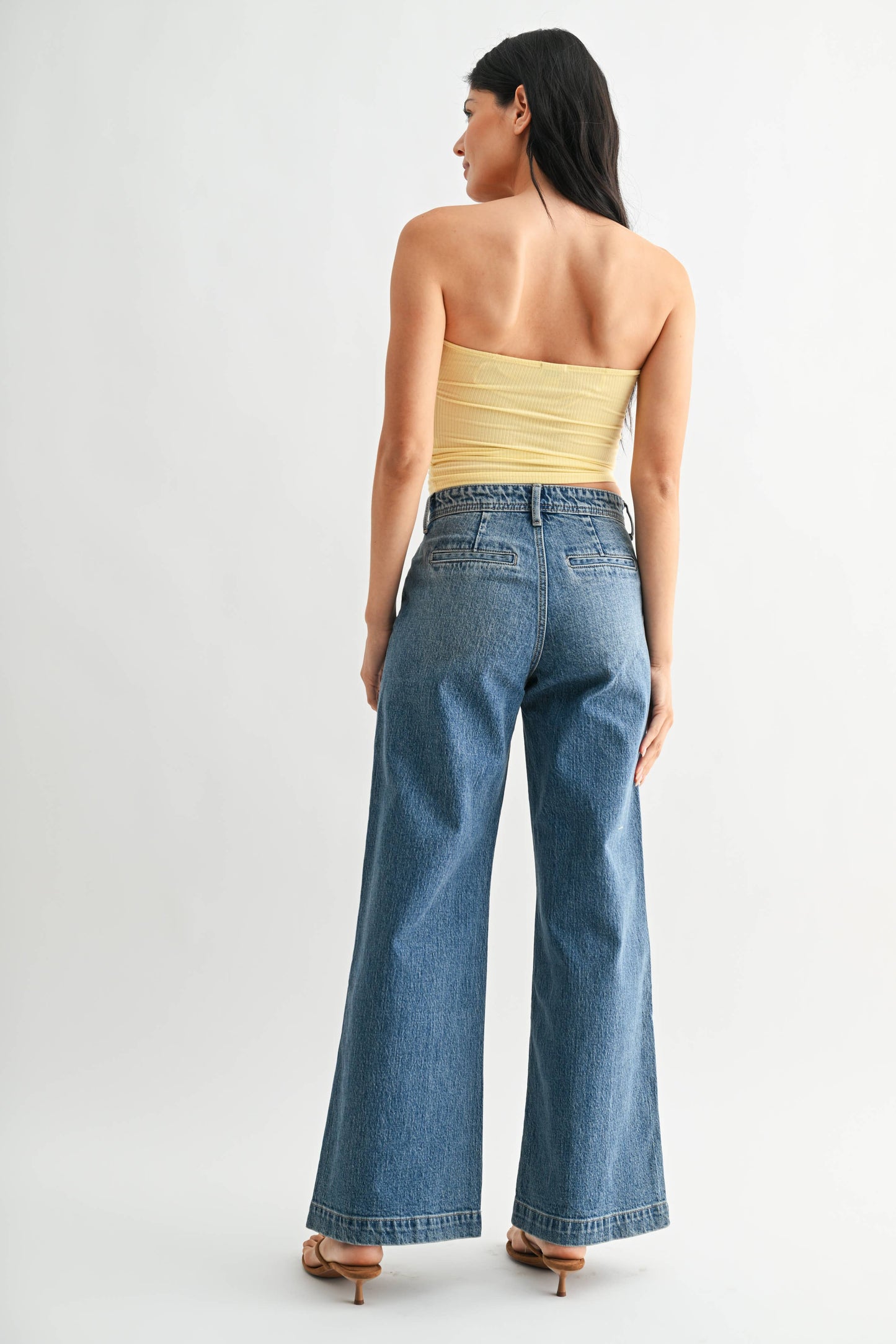 JDB Micro Patch Pocket Wide Leg