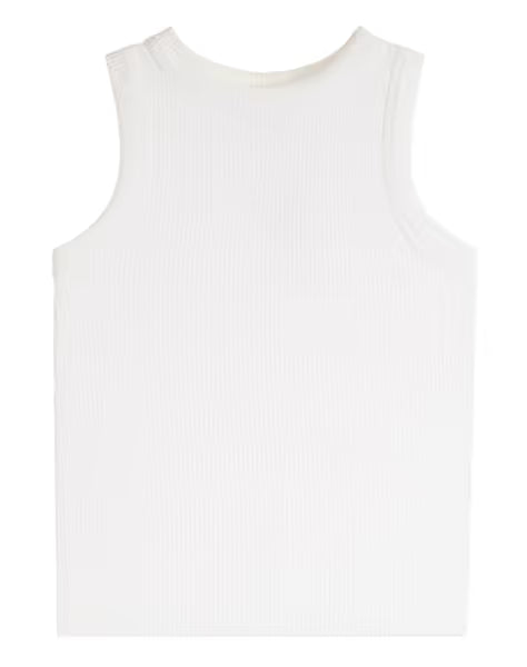 Suzette Tween High Neck Ribbed Seamless Tank