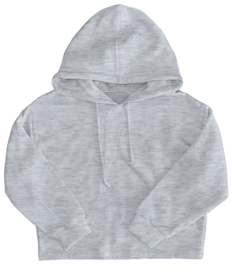 Suzette Tween Cloud Hoodie With Raw Edge