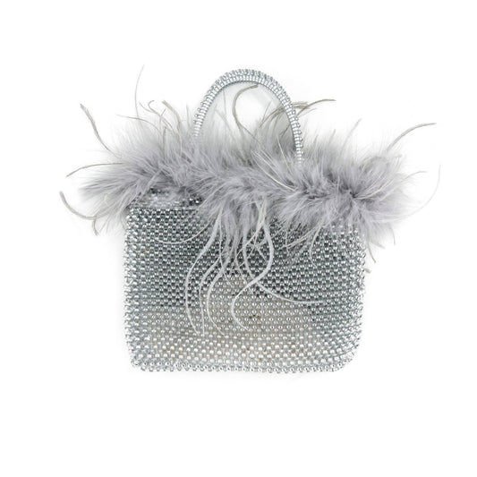 Feather Evening Bag