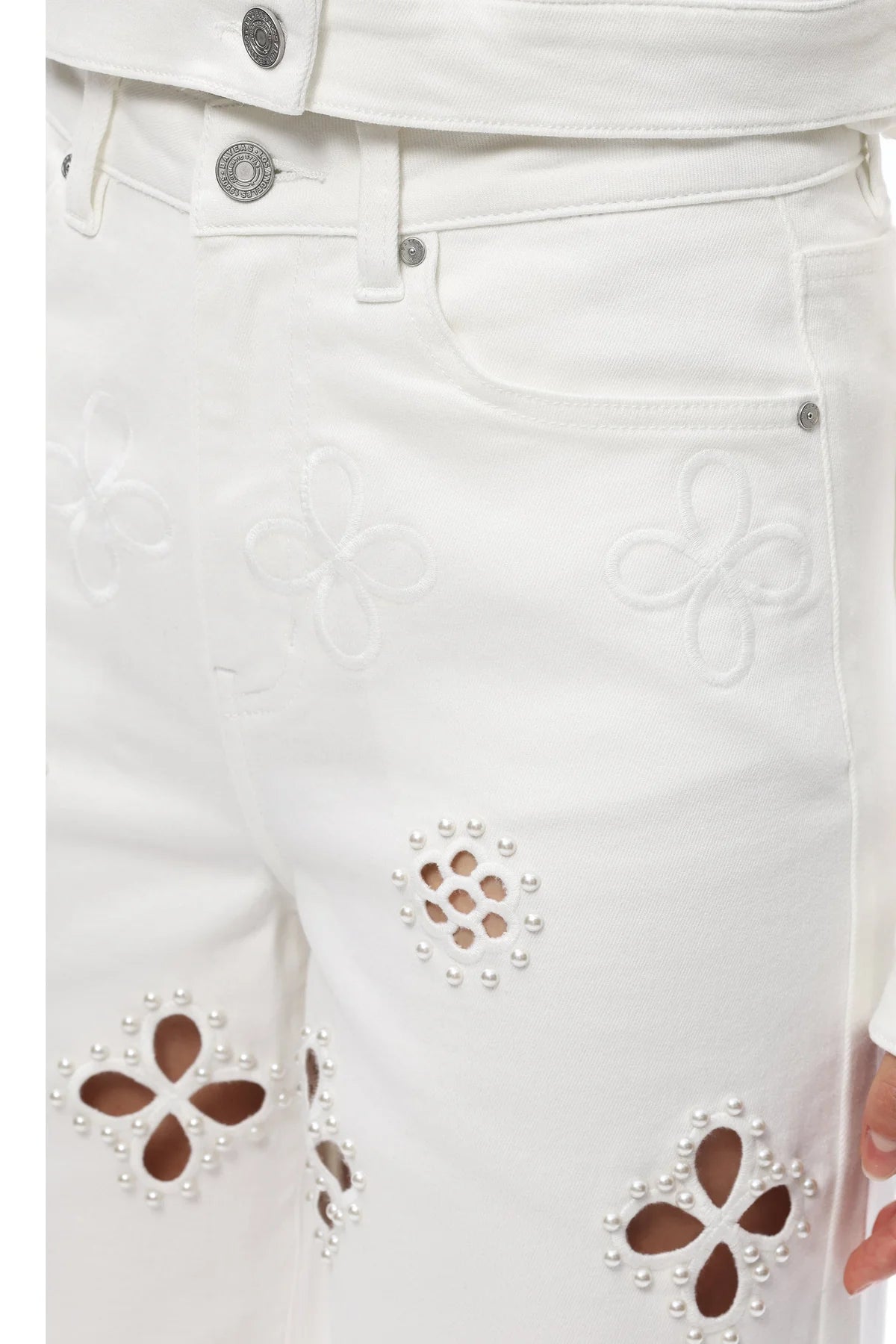 Bayeas High Rise Straight Floral