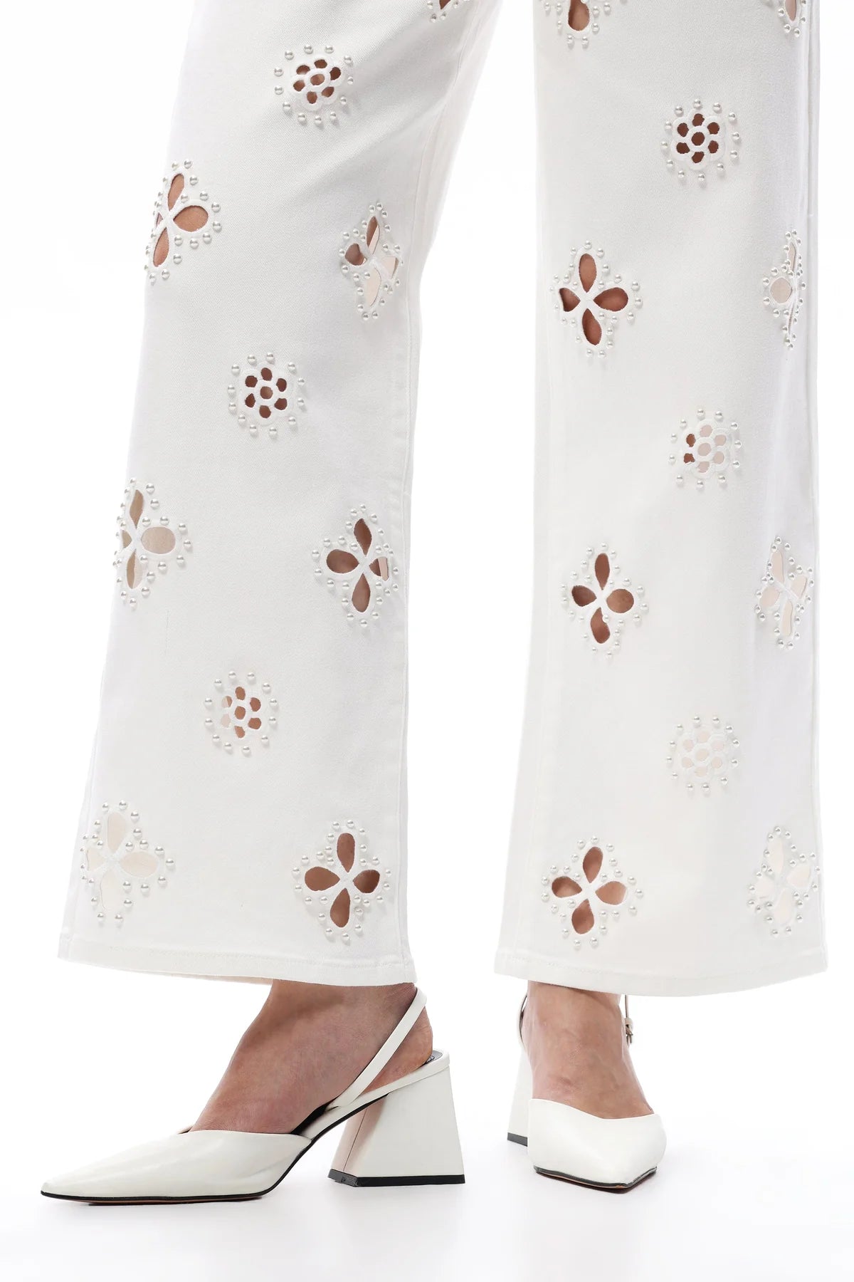 Bayeas High Rise Straight Floral