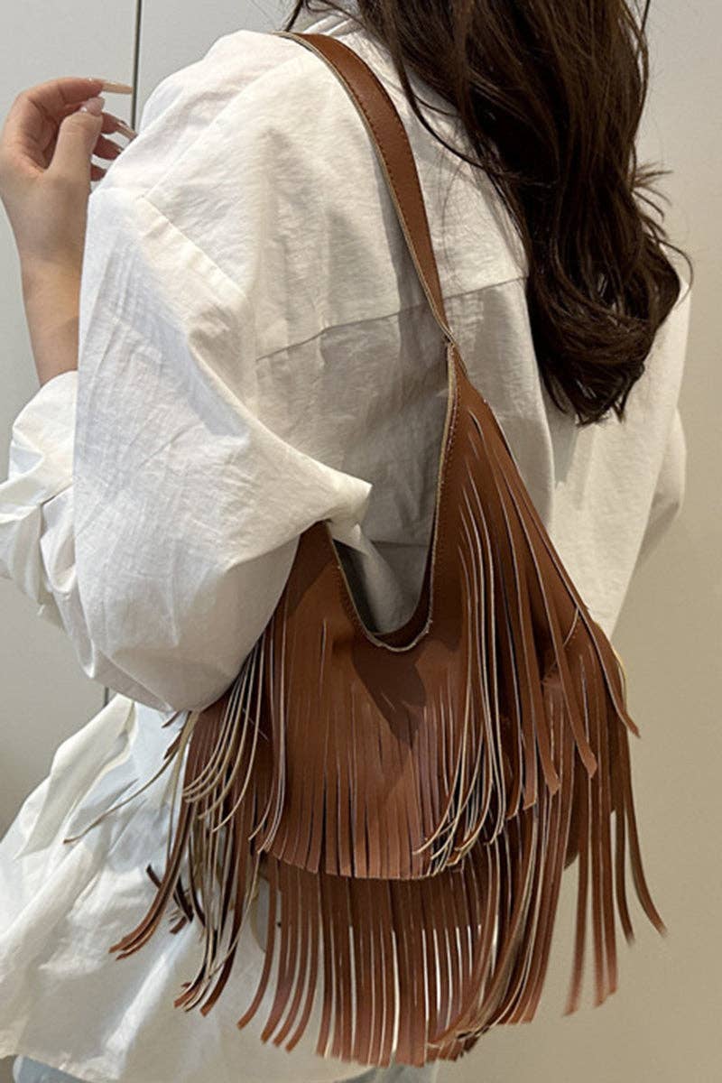 Fringe Boho Chic Shoulder Bag