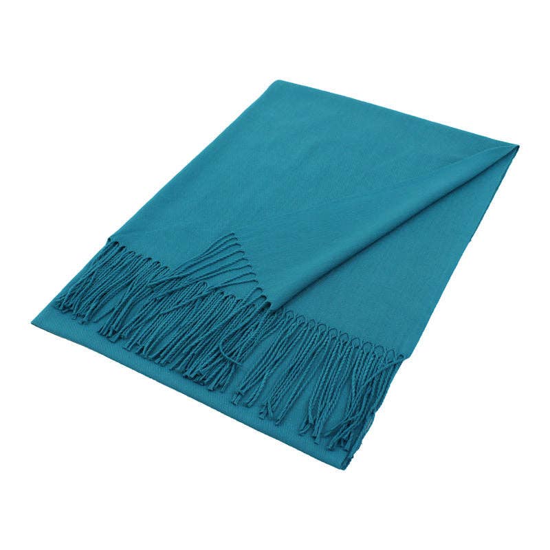 Solid Color Pashmina Scarf Shawl