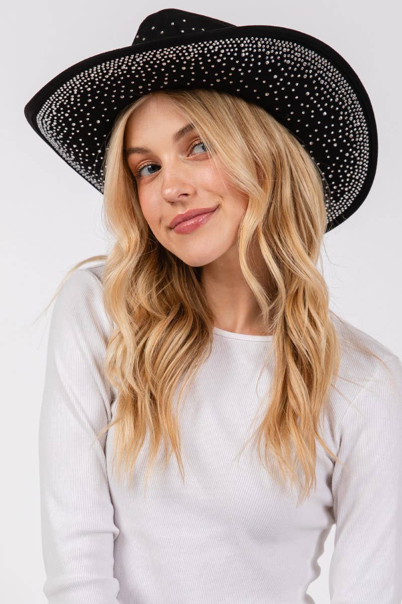 Western Studded Pattern Cowboy Hat