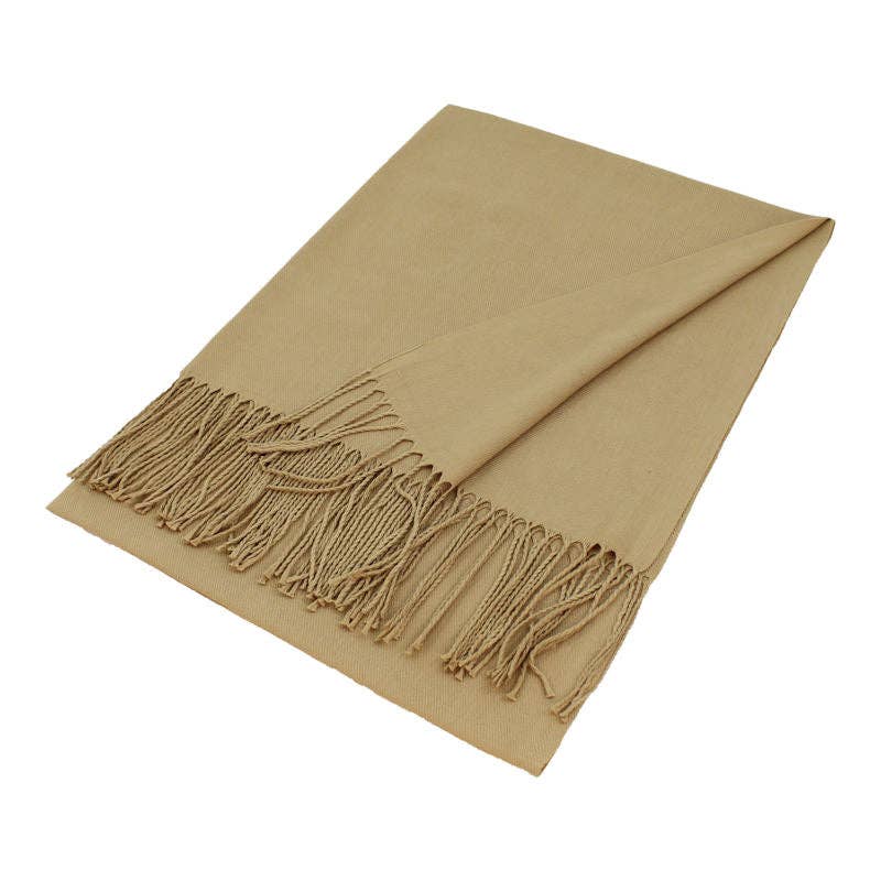 Solid Color Pashmina Scarf Shawl