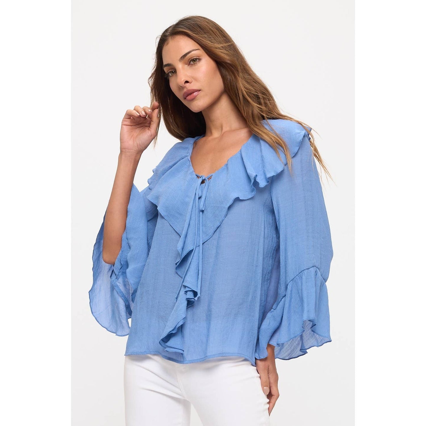 Cascade Bell Sleeve Peasant