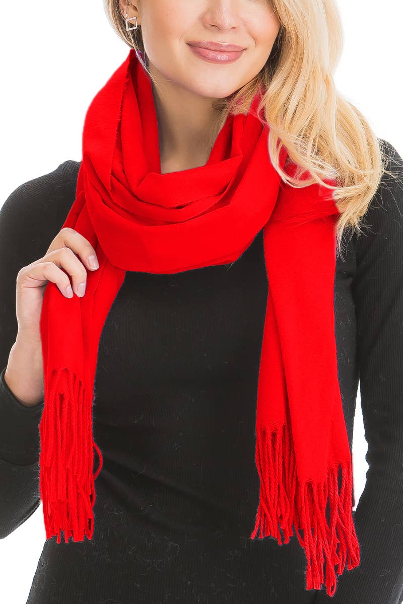 Oversized Fuzzy Twist Oblong Wrap Shawl Scarf