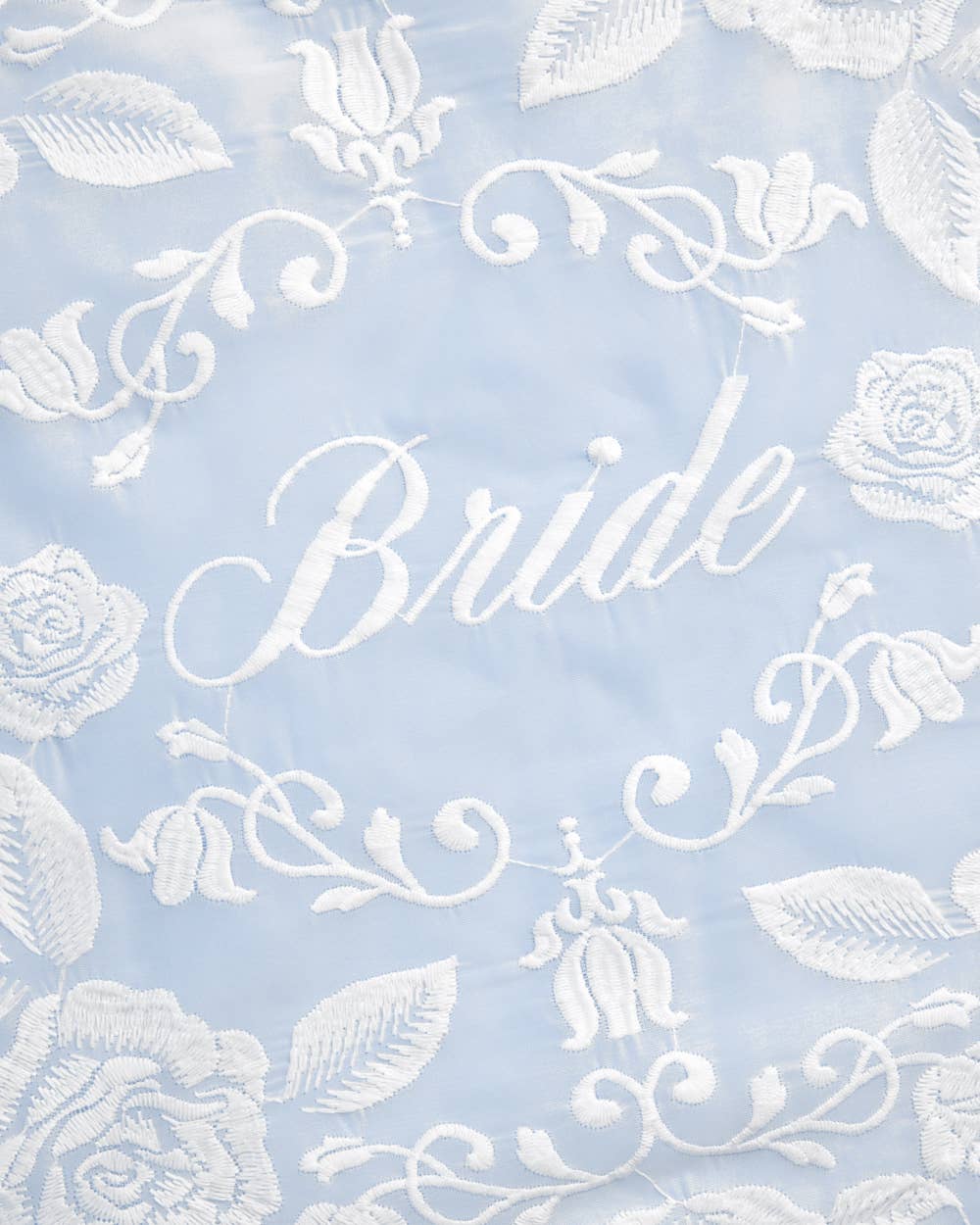 Bride Lace Tote | bachelorette, bridal, wedding, white