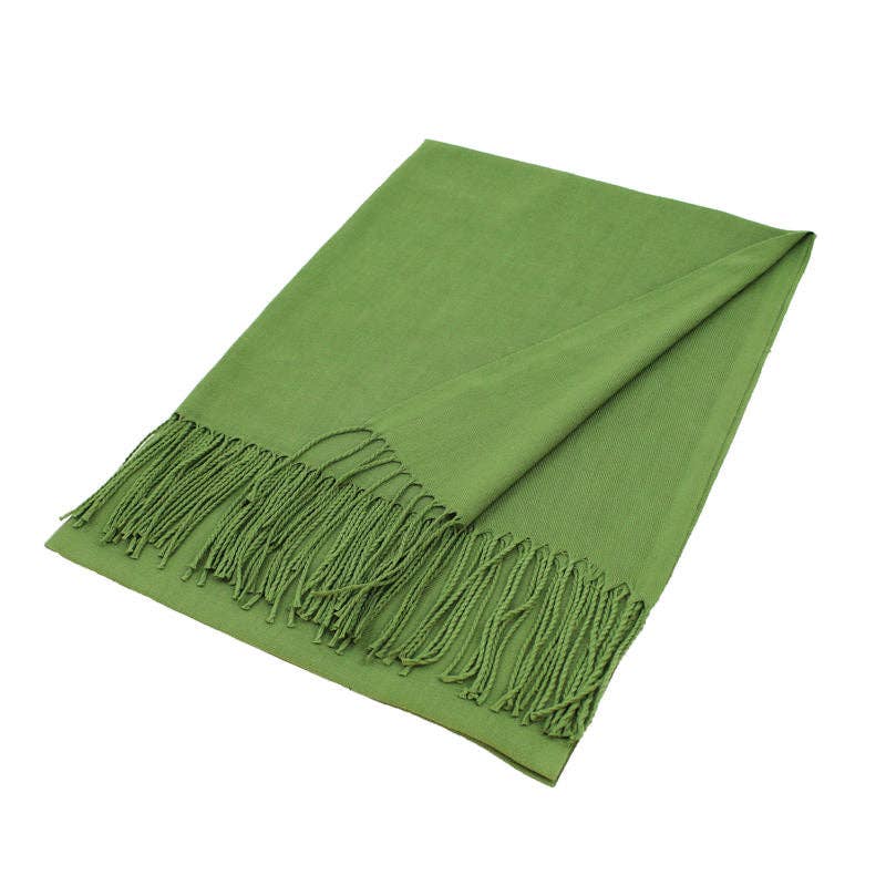 Solid Color Pashmina Scarf Shawl