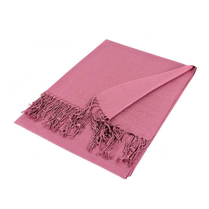 Solid Color Pashmina Scarf Shawl