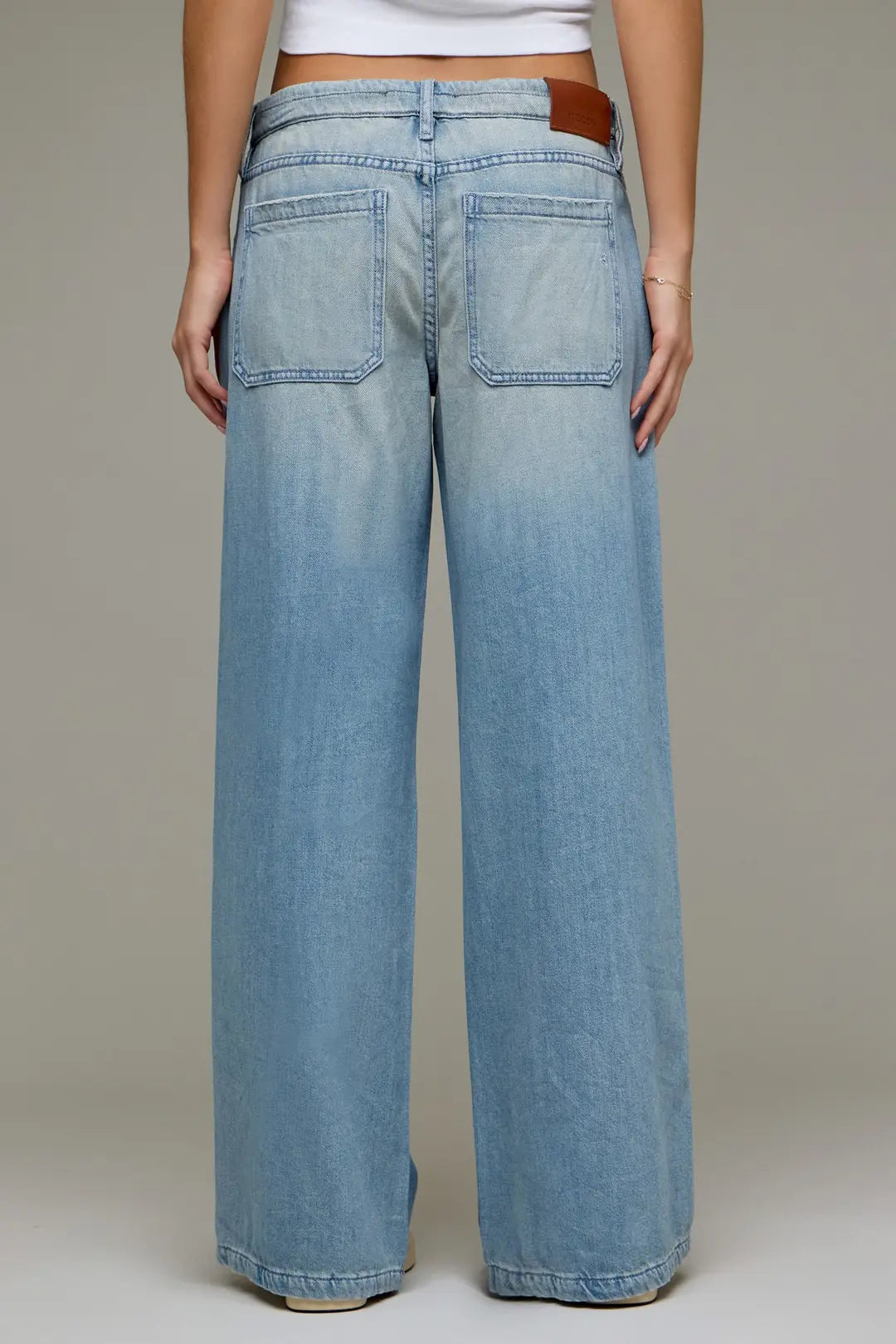 Nori Mid Rise Drawstring Wide Leg