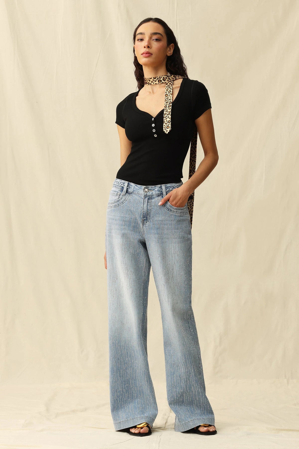Bayeas Sparkle Jeans