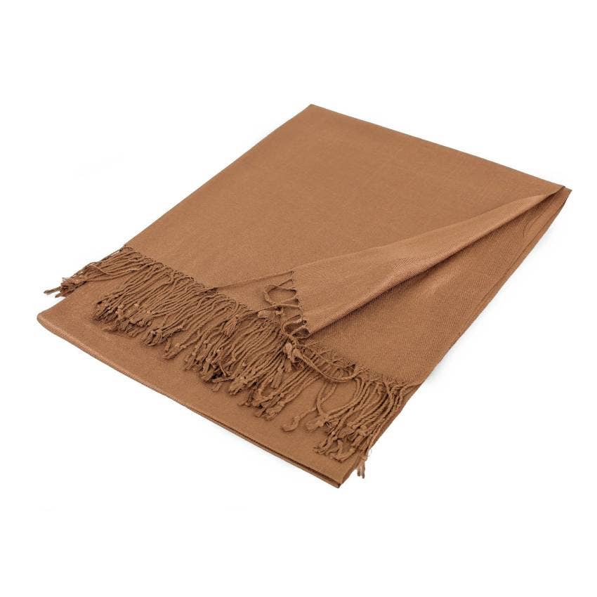 Solid Color Pashmina Scarf Shawl