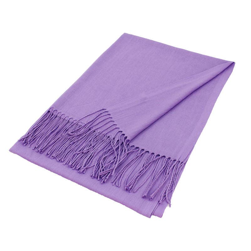 Solid Color Pashmina Scarf Shawl