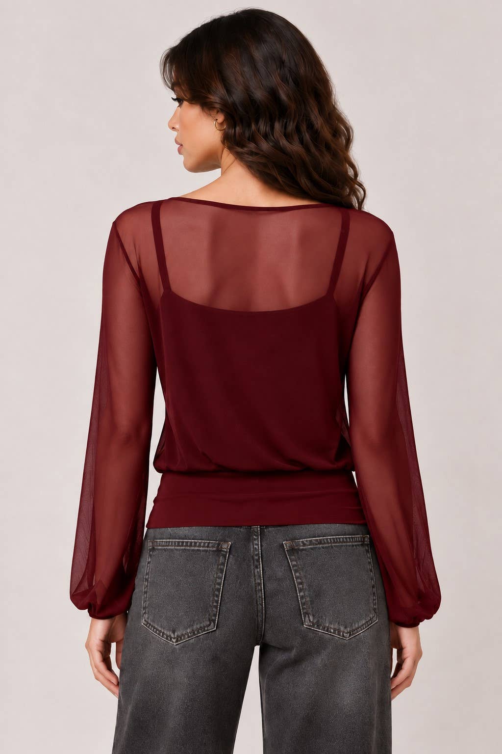 Bell Sleeve Top with Cami Tank