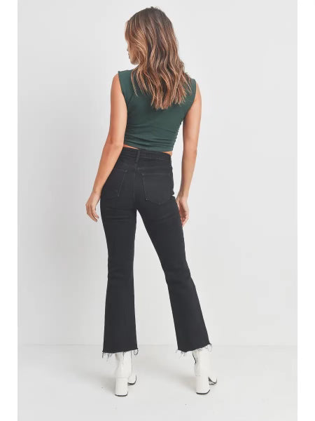 Just Black Vintage Cropped Flare