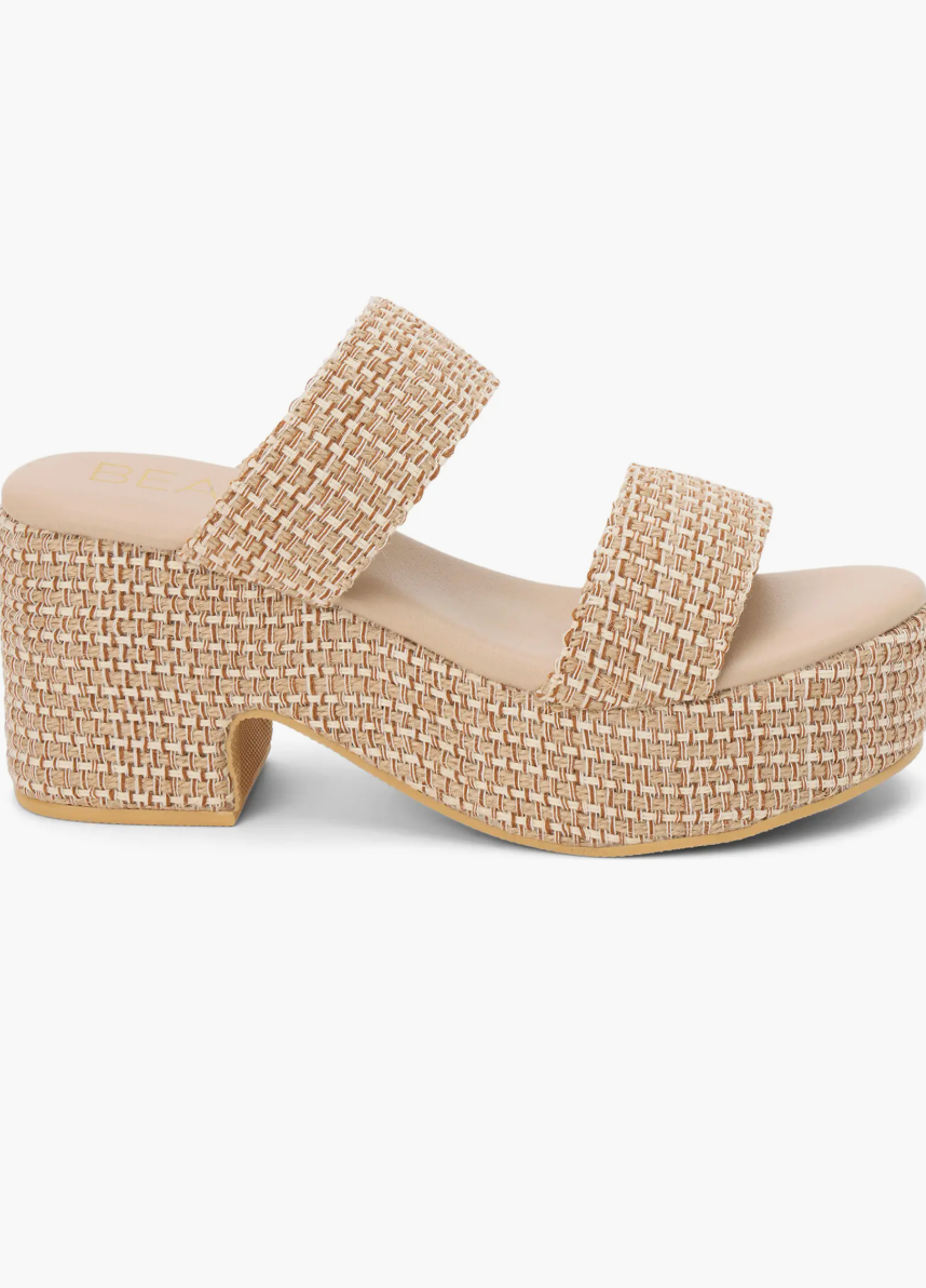 Cocnuts by Matisse Ocean Ave Espadrille Platform Slide Sandal