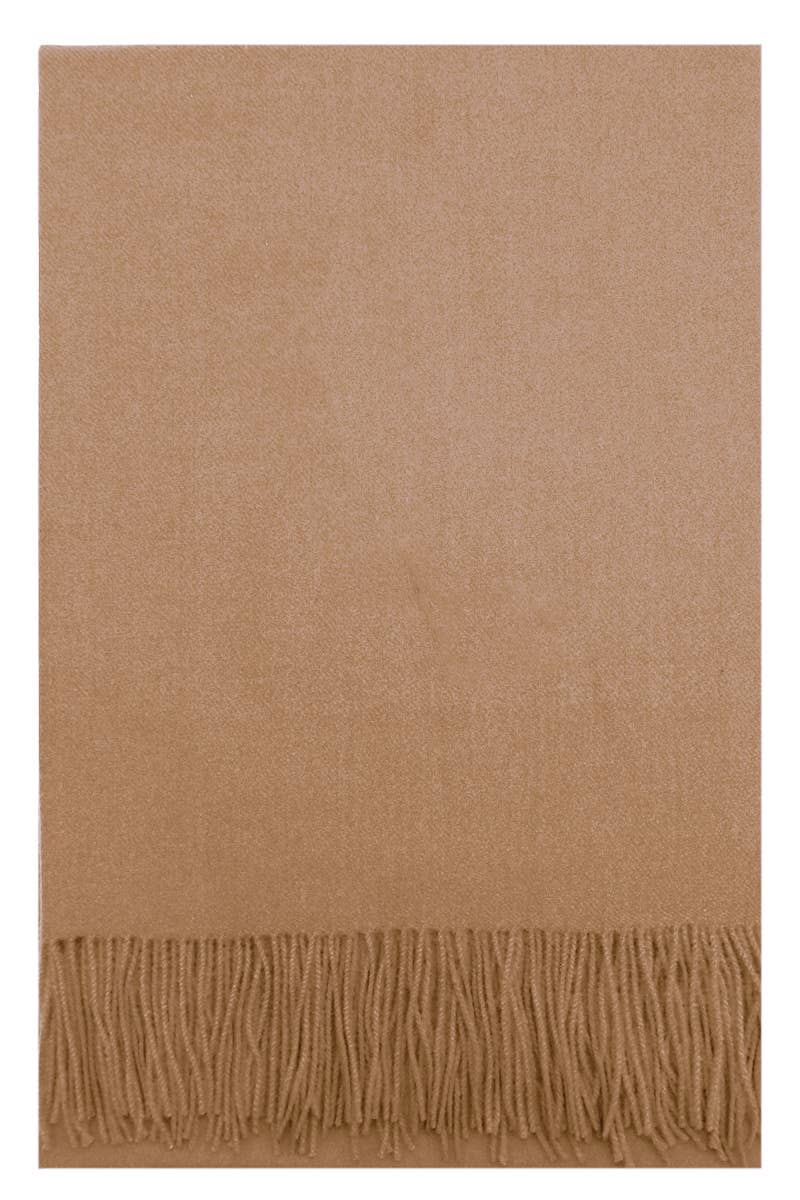 Oversized Fuzzy Twist Oblong Wrap Shawl Scarf