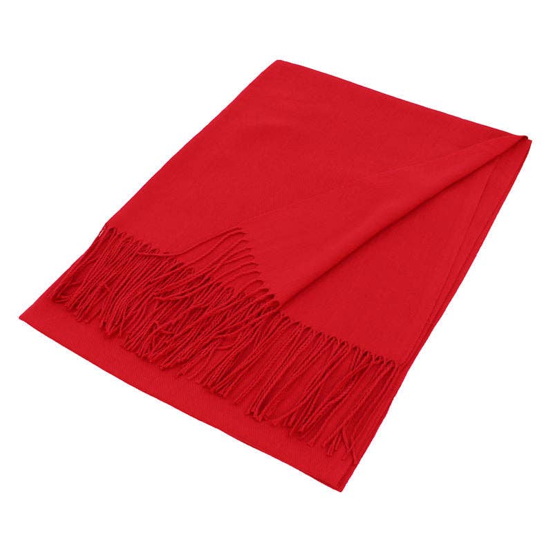 Solid Color Pashmina Scarf Shawl