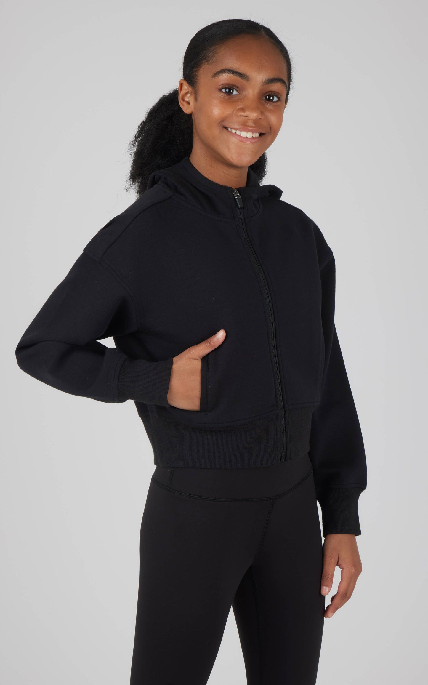 Girls Scuba Full Zip Everyday Hoodie