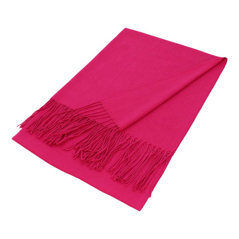 Solid Color Pashmina Scarf Shawl