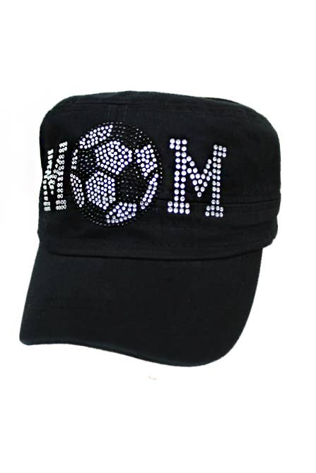 Soccer Mom Rhinestone Cap