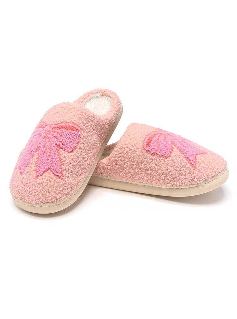 Pretty Bows - Pink Slippers (Indoor/Outdoor)