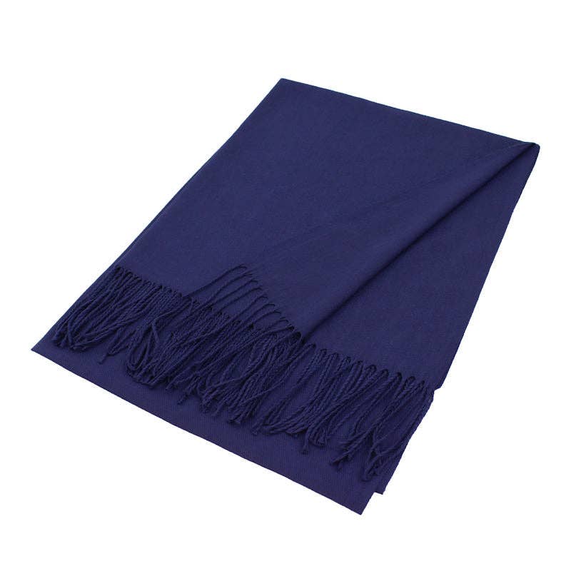 Solid Color Pashmina Scarf Shawl