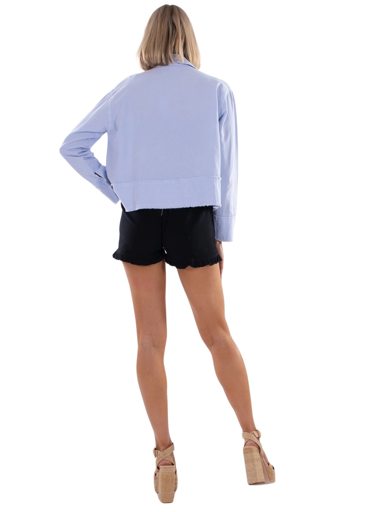 Cotton Utility Crop Jacket