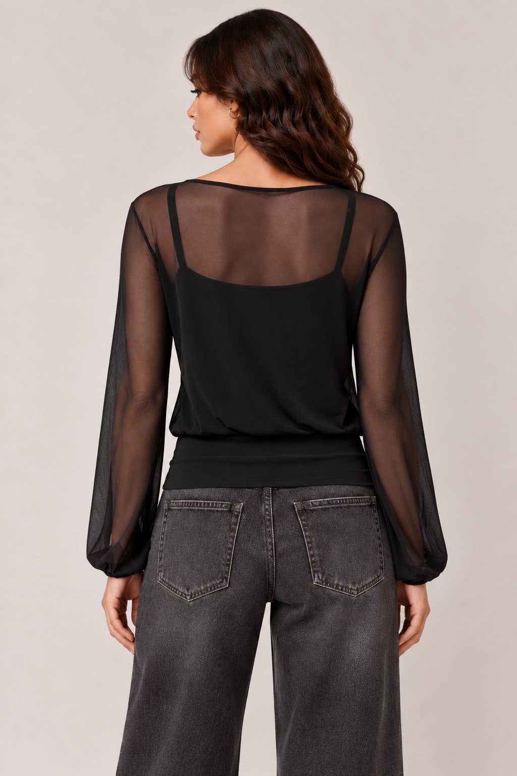 Bell Sleeve Top with Cami Tank