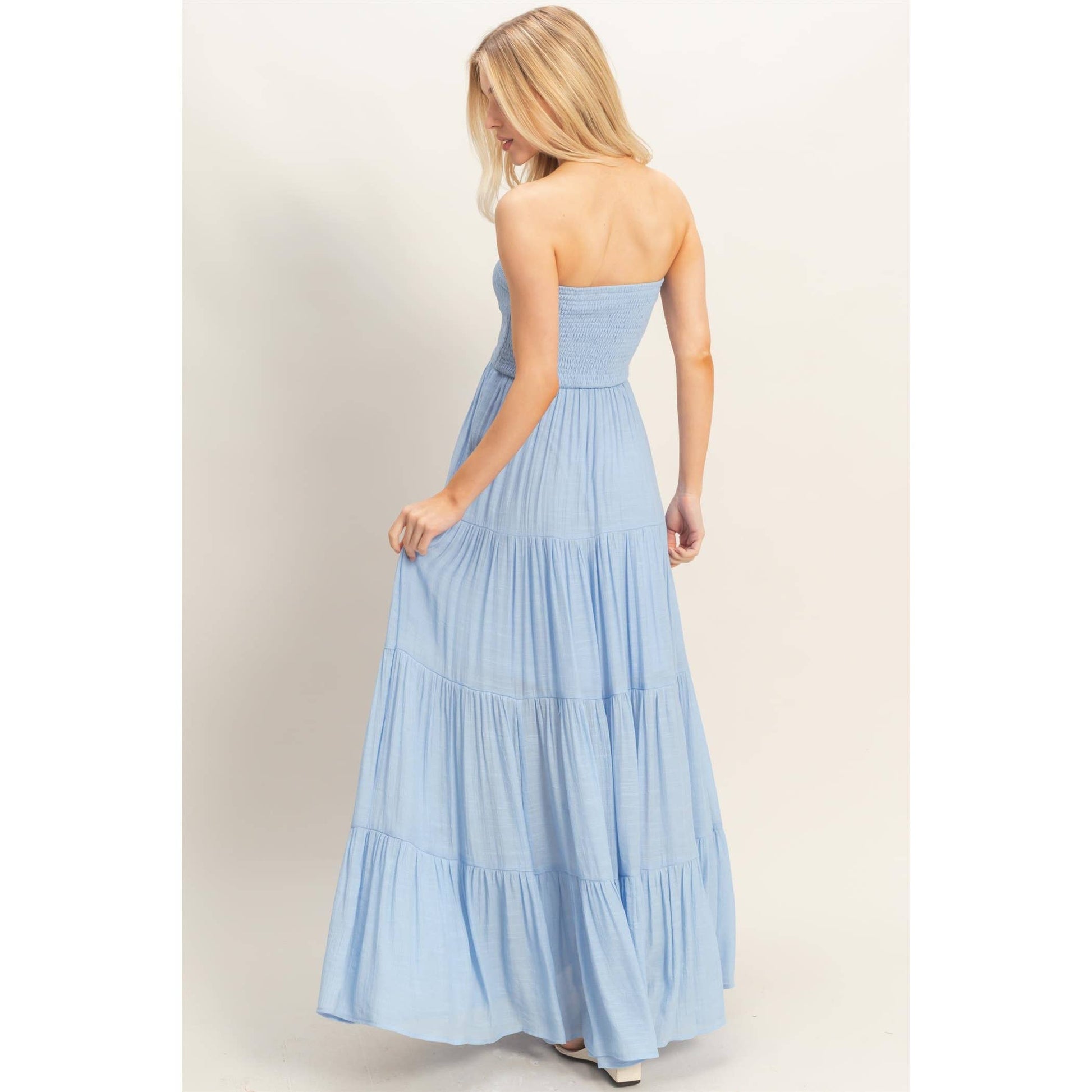 dress with spaghetti straps Dusty Rose Spaghetti Strap Cowl Neck Knee Length Slip Dress
