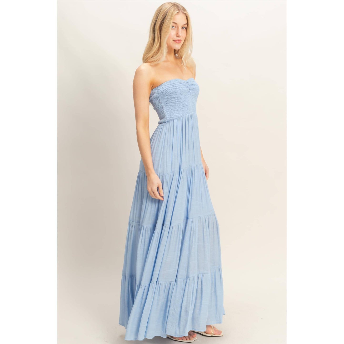 wholesale maxi dresses los angeles Flowing Resort Maxi Dress | Wholesale Pack of 4