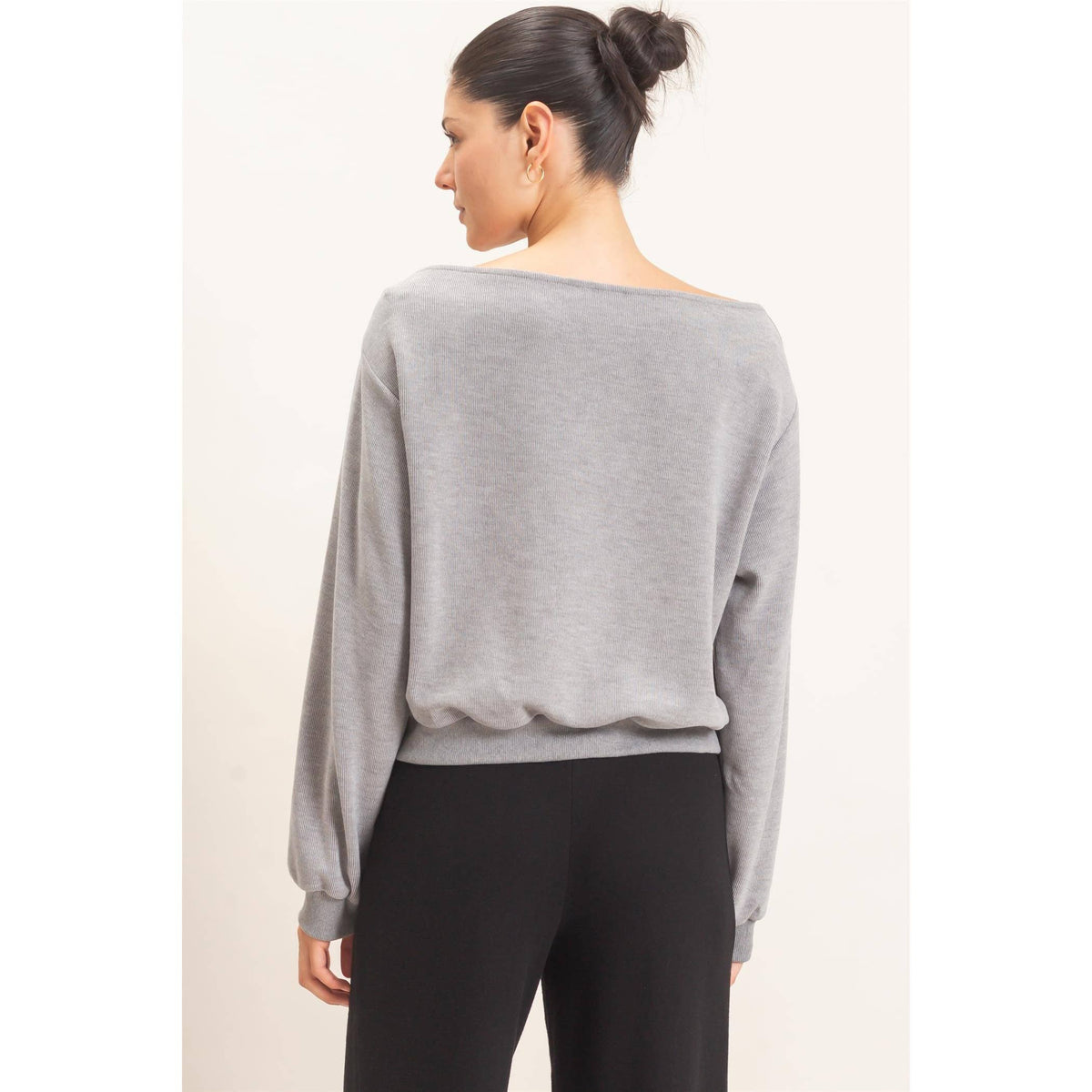Studded Crew Neck Sweatshirt